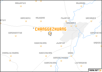 map of Changgezhuang