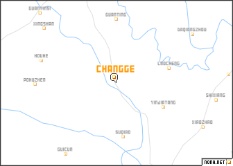 map of Changge