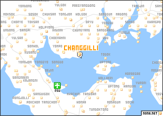 map of Changgil-li