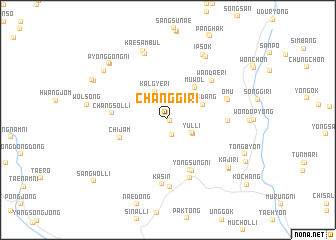 map of Changgi-ri