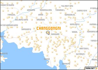 map of Changgong-ni