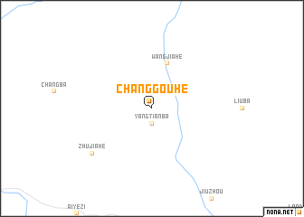 map of Changgouhe