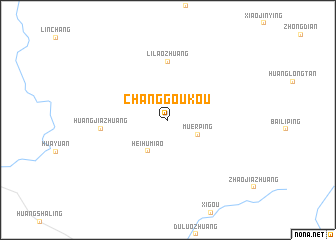map of Changgoukou