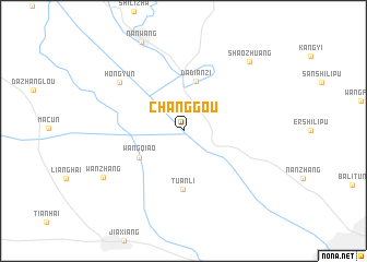 map of Changgou