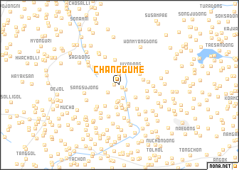 map of Changgume