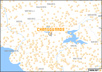 map of Changgunmoe