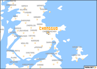 map of Changguo