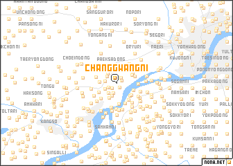 map of Changgwang-ni