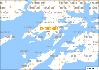 map of Changhae