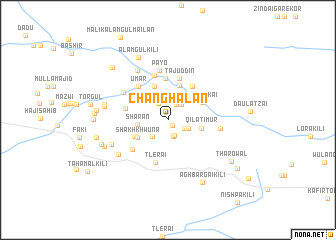 map of Changhalan