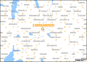 map of Changhang-ni