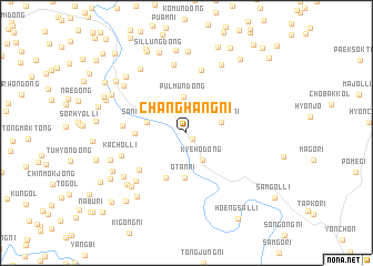 map of Changhang-ni