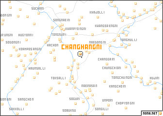 map of Changhang-ni