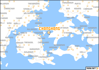 map of Changhang