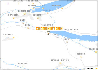 map of Changhir Tosh