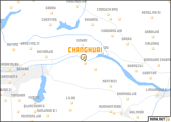 map of Changhuai