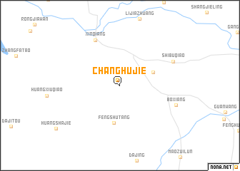 map of Changhujie