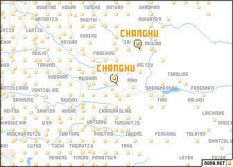map of Chang-hu