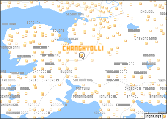 map of Changhyŏl-li