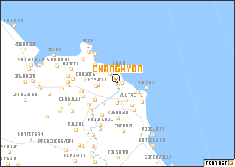 map of Changhyŏn