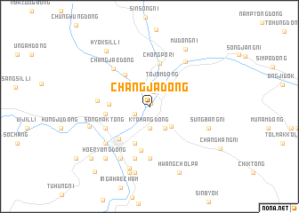 map of Changja-dong