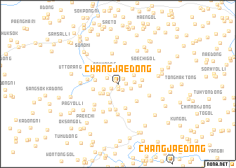 map of Changjae-dong