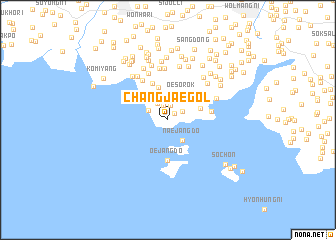 map of Changjae-gol