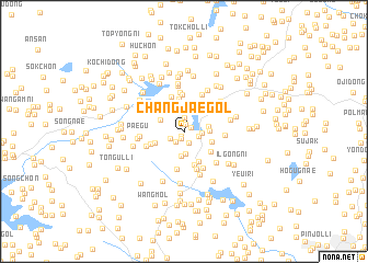 map of Changjae-gol