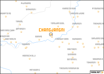 map of Changjang-ni