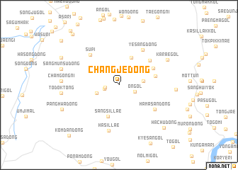 map of Changje-dong