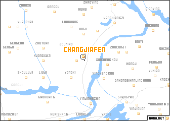 map of Changjiafen