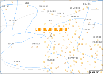 map of Changjiangqiao