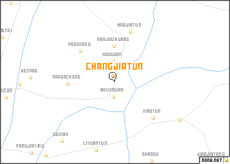 map of Changjiatun