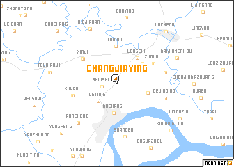 map of Changjiaying