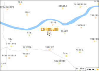 map of Changjia