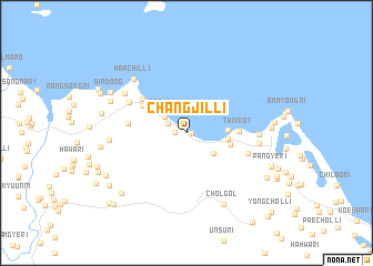 map of Changjil-li