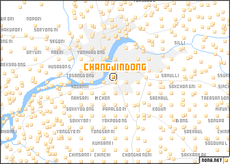 map of Changjin-dong