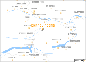 map of Changjin-dong