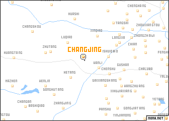 map of Changjing