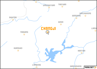 map of Changji