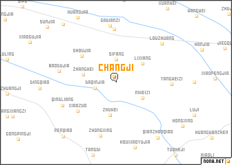 map of Changji