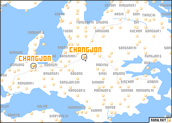 map of Changjŏn