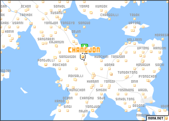 map of Changjŏn