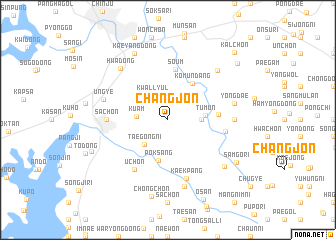 map of Changjŏn