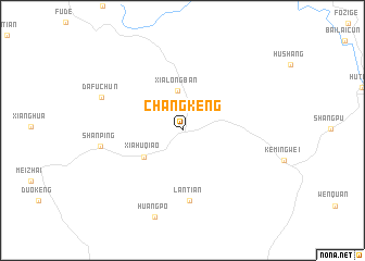 map of Changkeng