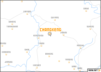 map of Changkeng