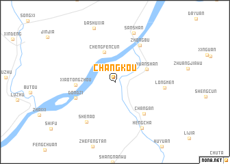 map of Changkou