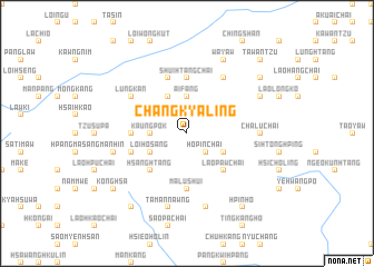 map of Changkyaling