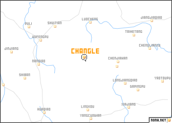 map of Changle