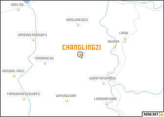 map of Changlingzi